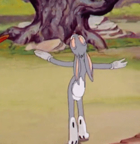 Looney Tunes Bugs Bunny No GIF