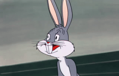 Bugs Bunny No Confident GIF