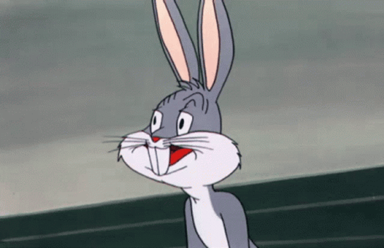Bugs Bunny No Confident GIF