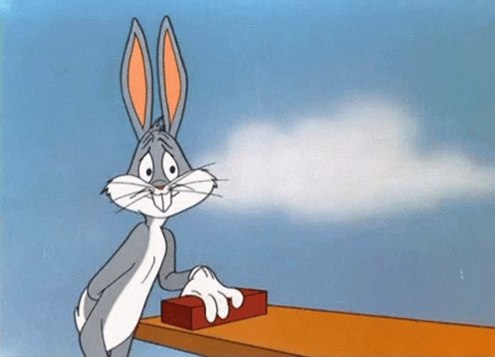 Bugs Bunny No Head Shake GIF