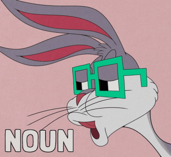 Bugs Bunny No Noun GIF
