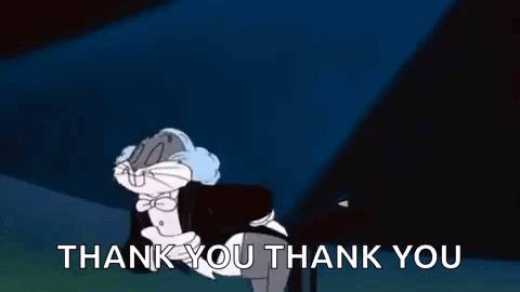 Bugs Bunny Saying Thank You