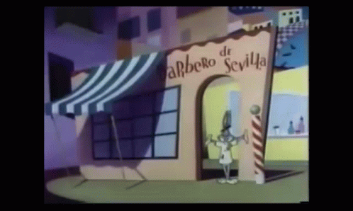 Bugs Bunny Seville Barbers GIF