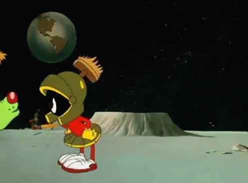 Bugs Bunny Special Delivery From Mars GIF