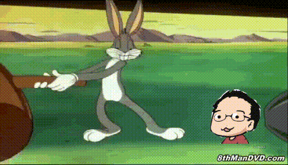 Bugs Bunny Standing In Field GIF