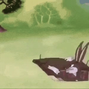Bugs Bunny Transforms Into Big Chungus GIF
