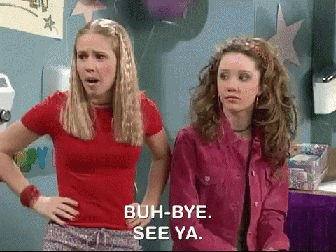 Buh Bye See Ya The Amanda Show GIF
