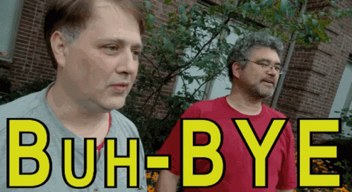 Gentlemen Waving Happily Buh Bye GIF