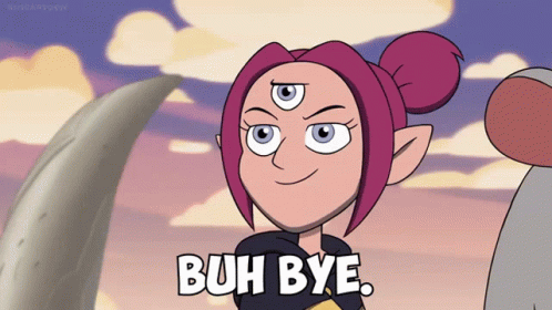 Buh Bye Three Eyed Boscha Waving GIF