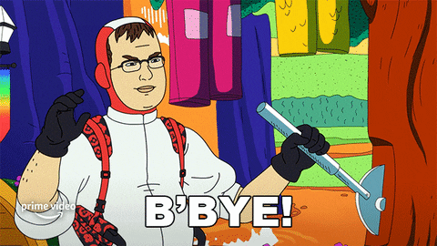 Buh Bye Spaceman The Fairfax GIF