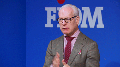 Buh Bye Tim Gunn Flying Kiss GIF
