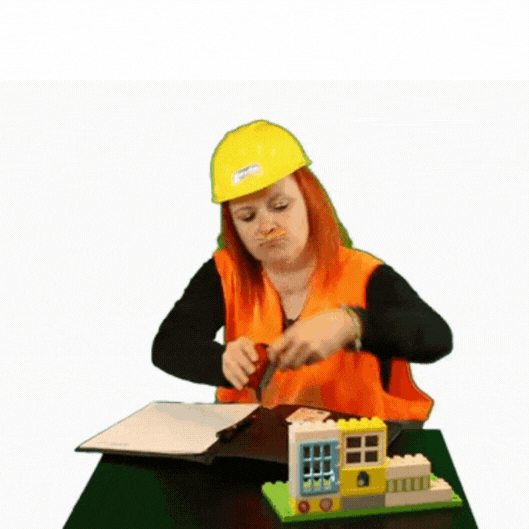 Build Lego House Funny Engineer GIF