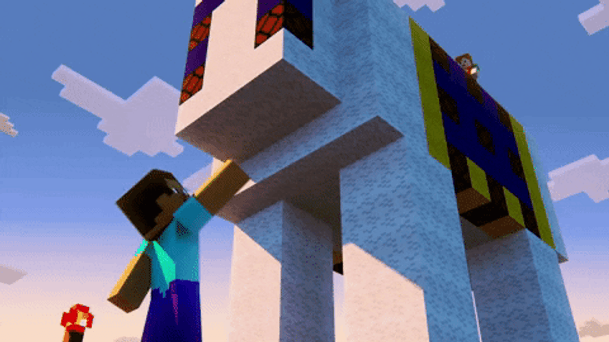 Minecraft Steve Dancing GIF GIFDB