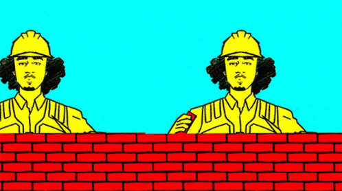 Build The Wall Bobby Sessions Illustration GIF