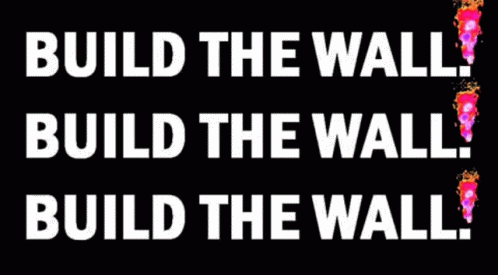 Build The Wall Digital Mobile Design GIF