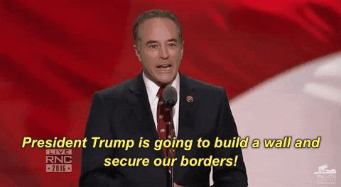 Build The Wall Politician Chris Collins GIF