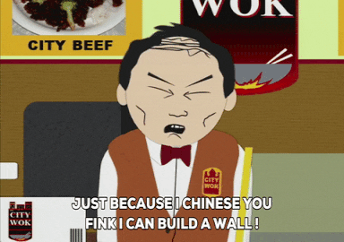 Build The Wall Tuong Lu Kim South Park GIF