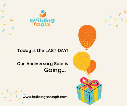Building Roots Anniversary Sale Last Day GIF
