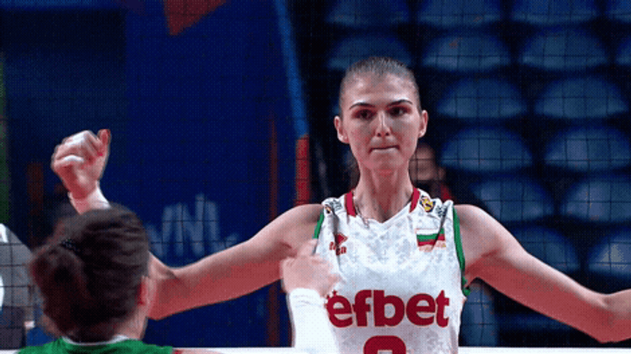 Bulgaria Volleyball Hugging GIF