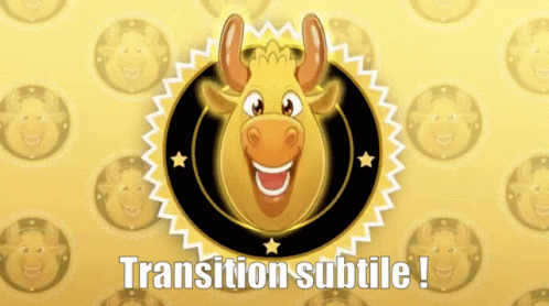 Bull With Transition Subtitle