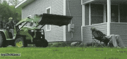 Bulldozer Water Gif GIF