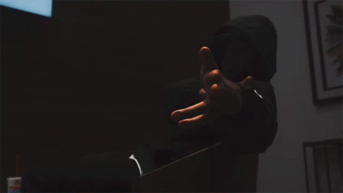 Bullet Holes In A Broken Glass Window With A Person Behind It GIF