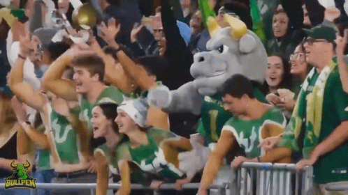 Bullpen Mascot Cheered by Crowd