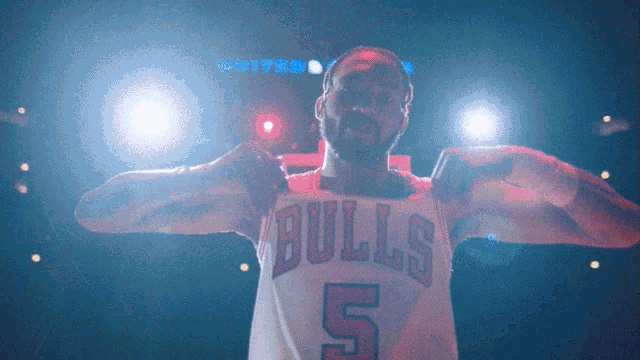 Bulls Jersey Derrick Jones Jr Gif GIF