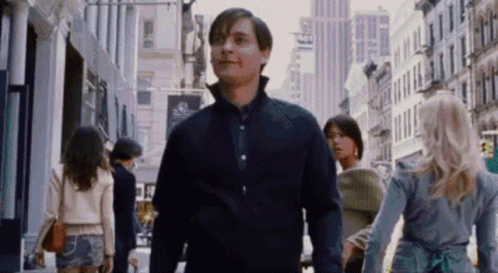 Toby Bully Maguire Dance Avengers Meme GIF