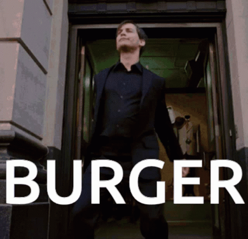 Bully Maguire Dance Burger Meme GIF