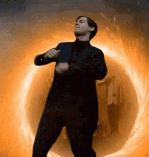 Bully Maguire Dance Time Travel Meme GIF