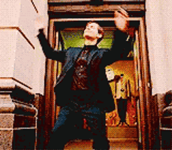 Bully Maguire Exaggerated Hip Dance GIF