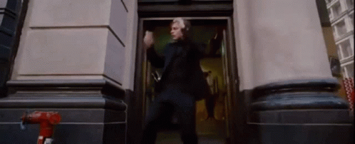 Bully Maguire Moonwalk Dance GIF