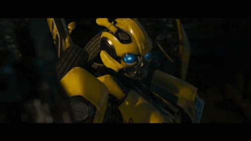 Bumblebee Robot Is Confused GIF