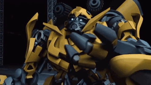 Bumblebee Telling Something GIF
