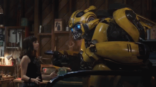 Bumblebee With A Girl GIF