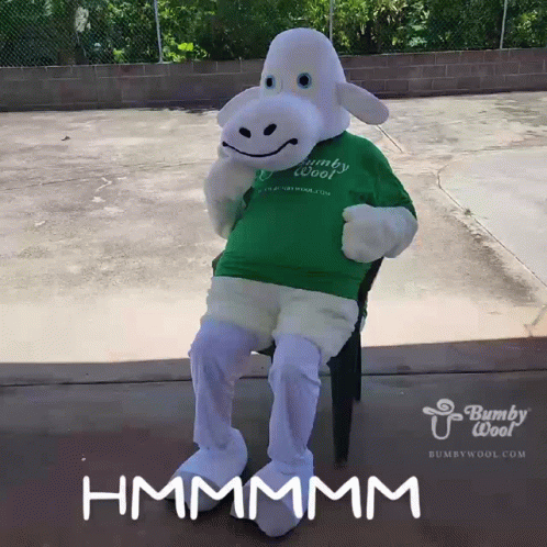 Bumby Wool Hmmmm GIF