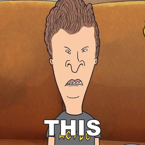 Bummed Butt Head This Sucks GIF