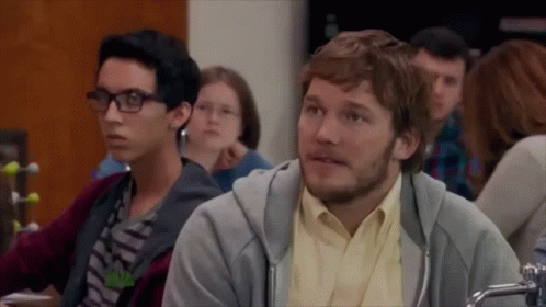 Bummed Chris Pratt With Other People GIF