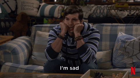 Bummed Full House Jimmy Gibbler GIF