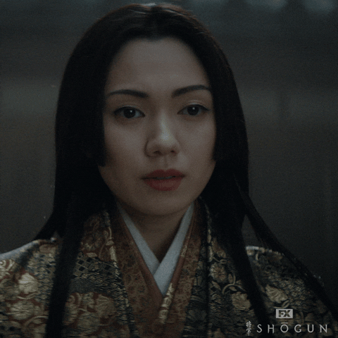 Bummed Shogun Lady Mariko GIF