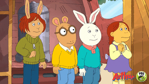 Bummed Sitcom Arthur Buster Muffy Ladonna GIF