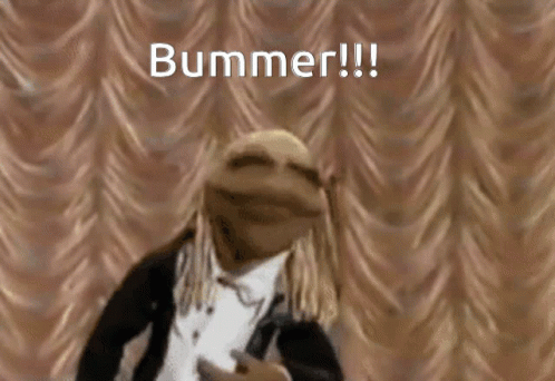 Bummer Janice Muppets GIF