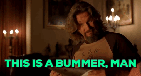 Bummer Jeff Bridges GIF