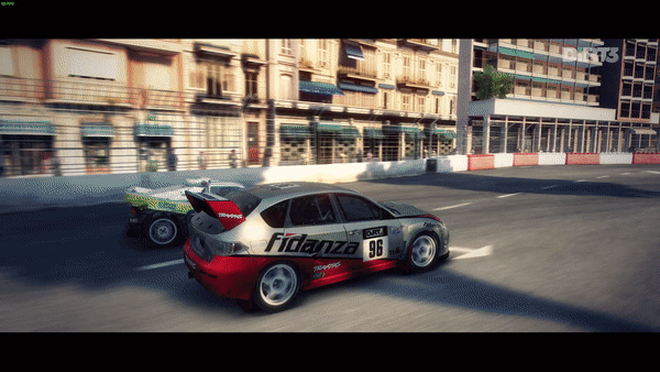 Bumped Car Dirt Showdown GIF