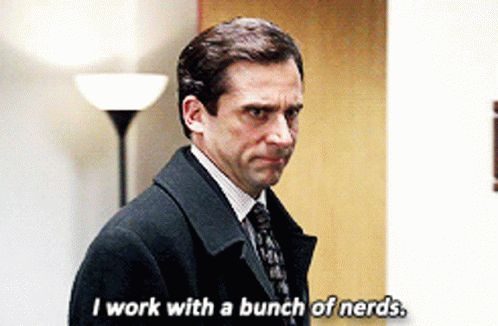 Bunch Of Nerds Michael Scott GIF