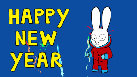 Bunny Celebrated Lunar New Year GIF