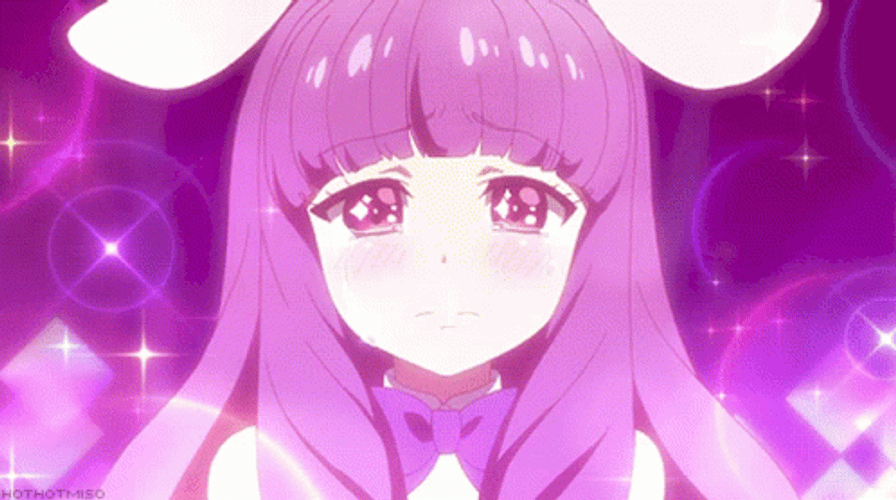 Bunny Girl Purple Hair Anime GIF
