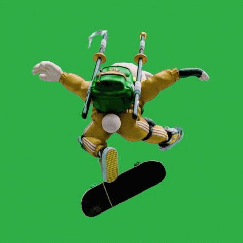 Bunny Jumping On Skateboard With 'Bunny GIF