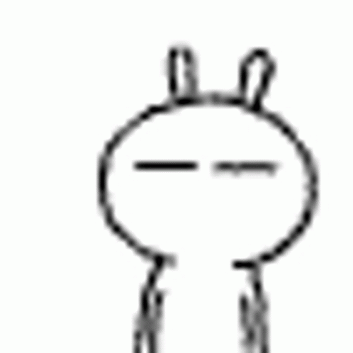 Bunny Sticker Have No Idea GIF
